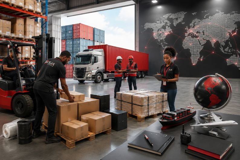 Comércio, importação e exportação